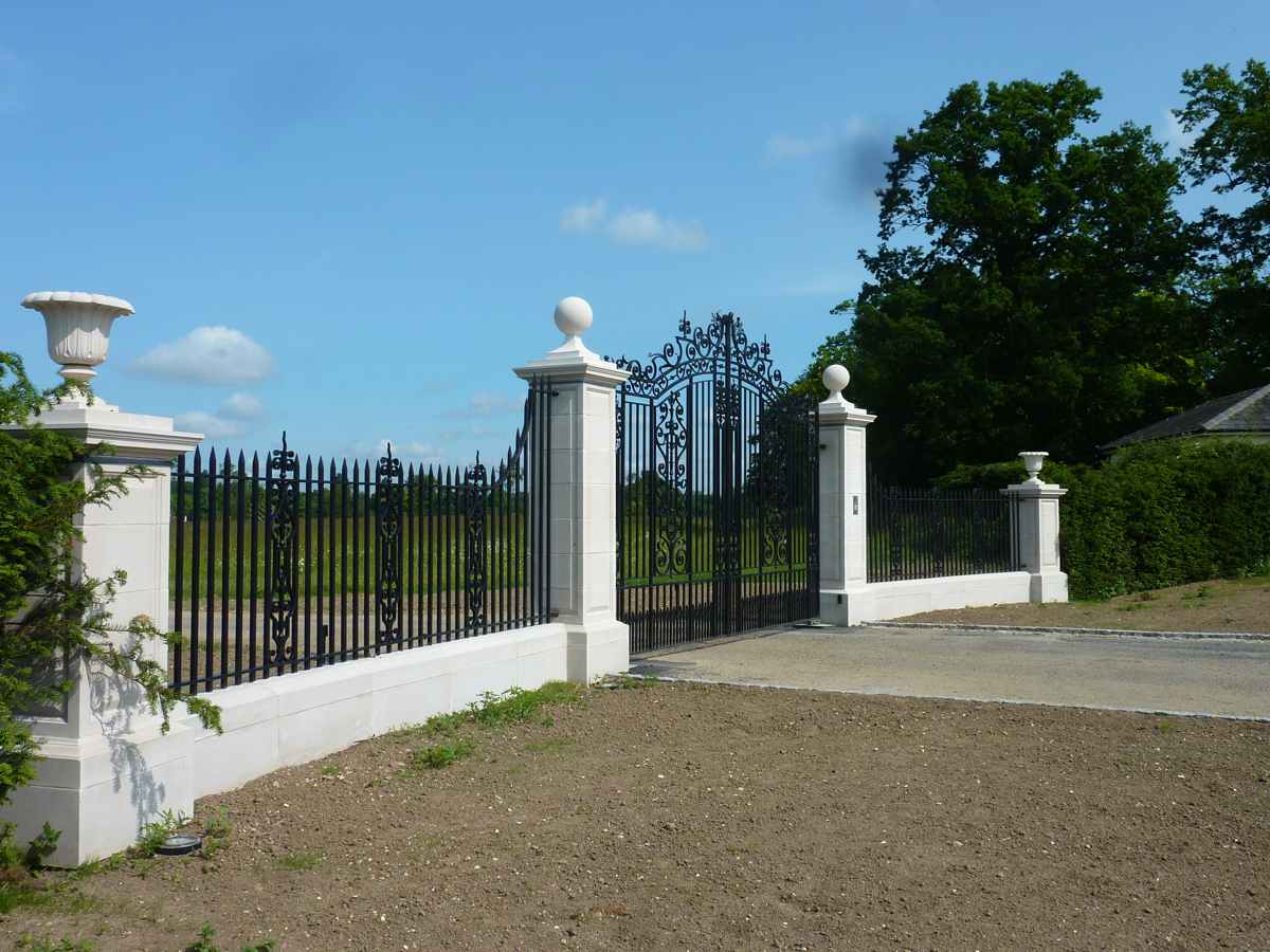 18th Century wrought iron gates