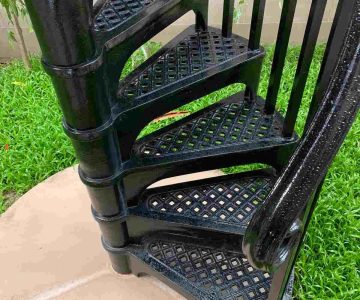 Bespoke Cast Iron Staircase 5