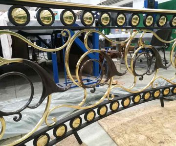 Cast Brass Balustrade 8