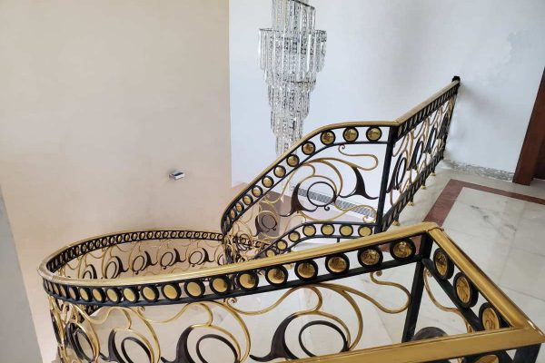 bespoke exotic staircase balustrade