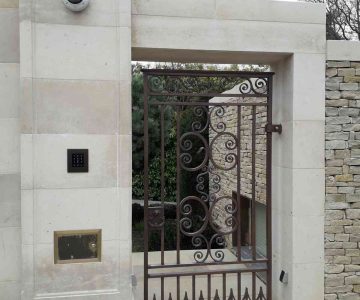 Pedestrian Brass Door 2