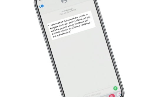 Phone message