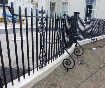 Railings with Backstays 1